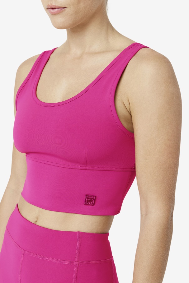 Fila UK Festival Fuschia Kora Bra Top