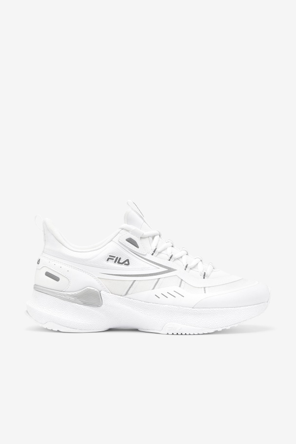 Fila UK White/Metallic Silver Tactik 5 Nucleus