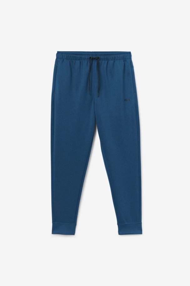 Majolica Blue/Black Fila UK Himmat Jogger
