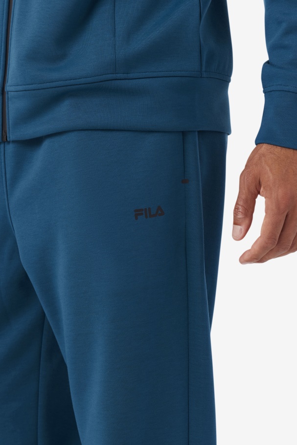 Majolica Blue/Black Fila UK Himmat Jogger