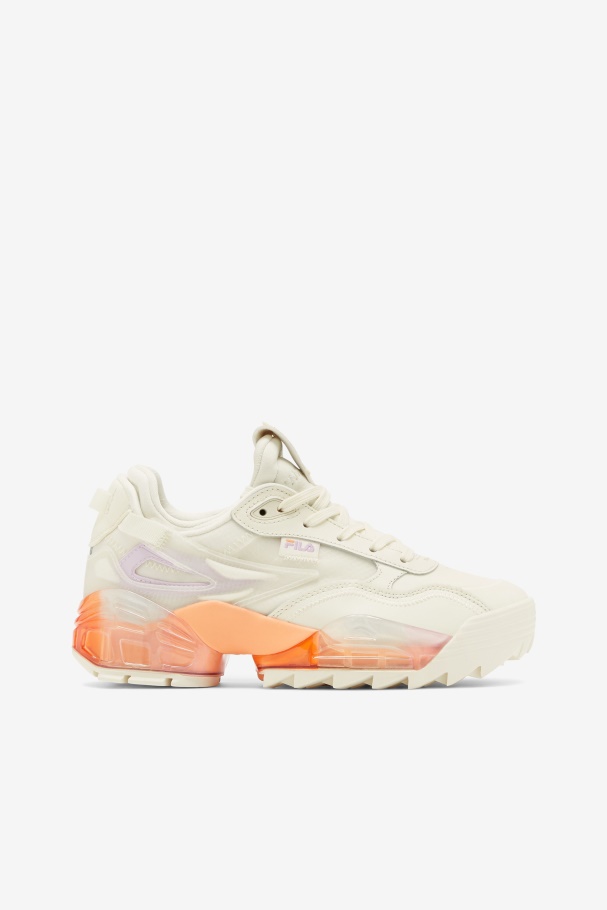 Fila UK White/Multi Women's New Unit Sunset
