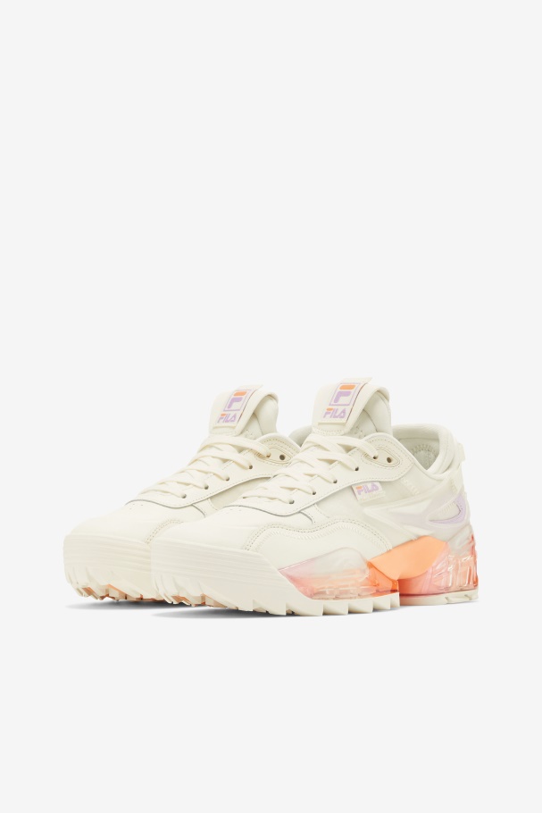 Fila UK White/Multi Women\'s New Unit Sunset
