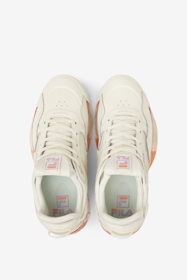Fila UK White/Multi Women\'s New Unit Sunset