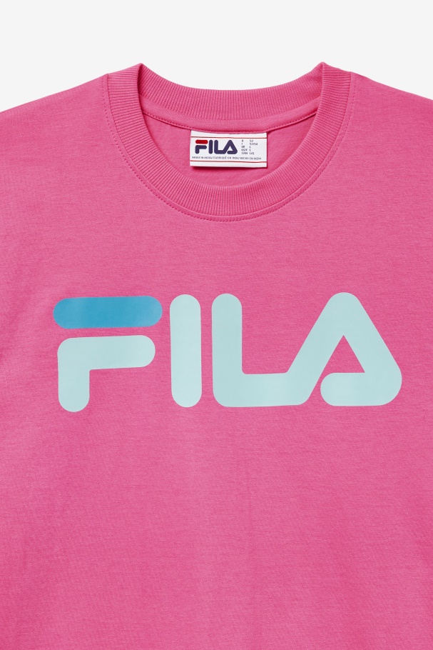 Fila UK Carmine Rose Men\'s Eagle Tee