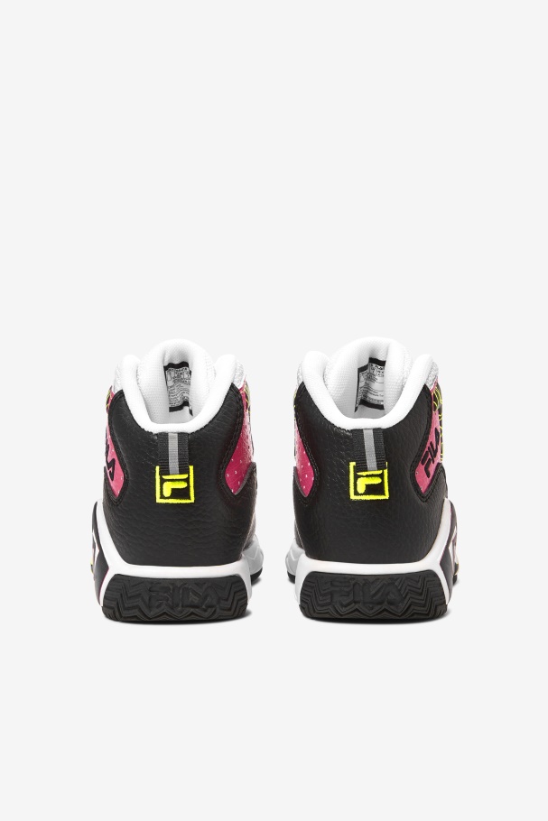 Black/Yellow/White Toddler\'s Mb Fila UK