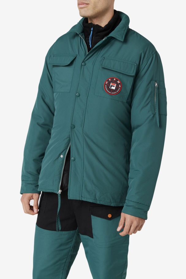 Fila UK Nile Shacket Junebug/White