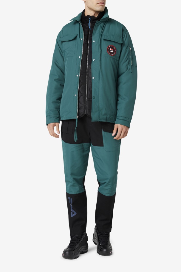 Fila UK Nile Shacket Junebug/White