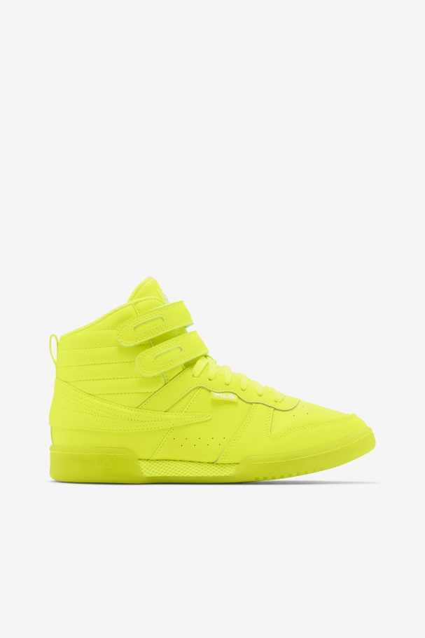 Yellow Women's F-14 Fila UK
