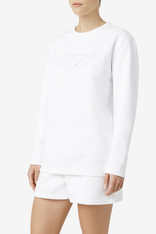 Fila UK Izabella Sweatshirt White