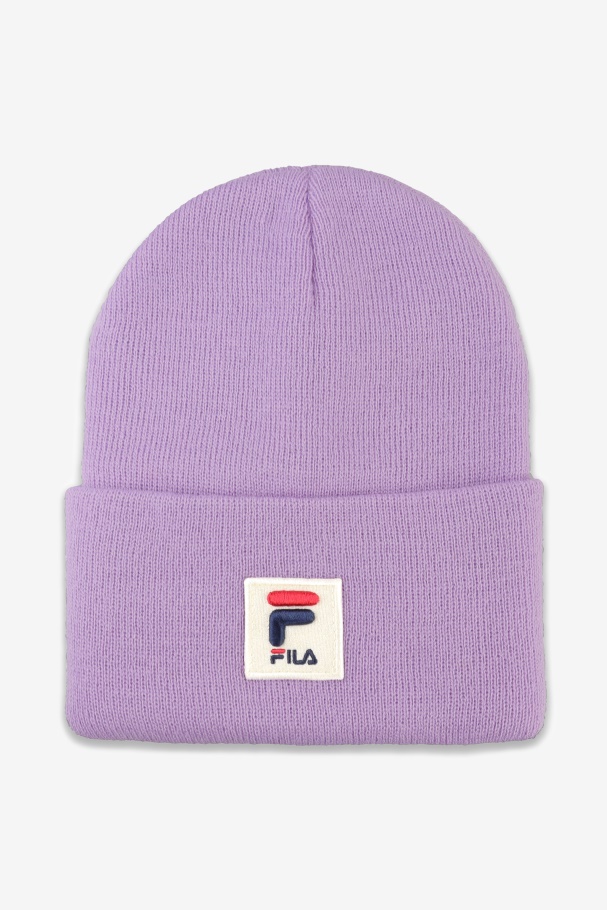 Crocus Petal Fila UK Cuffed Beanie