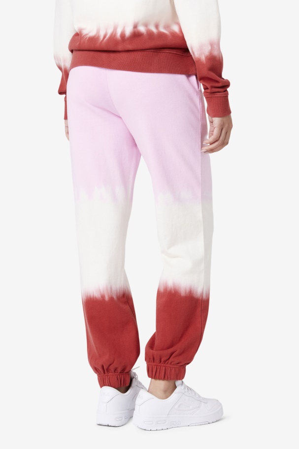 Fila UK Pirouette/White/Earth Red Raleigh Tie Dye Jogger