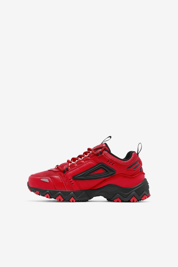 Red/Black Big Kids\' Oakmont Tr Fila UK