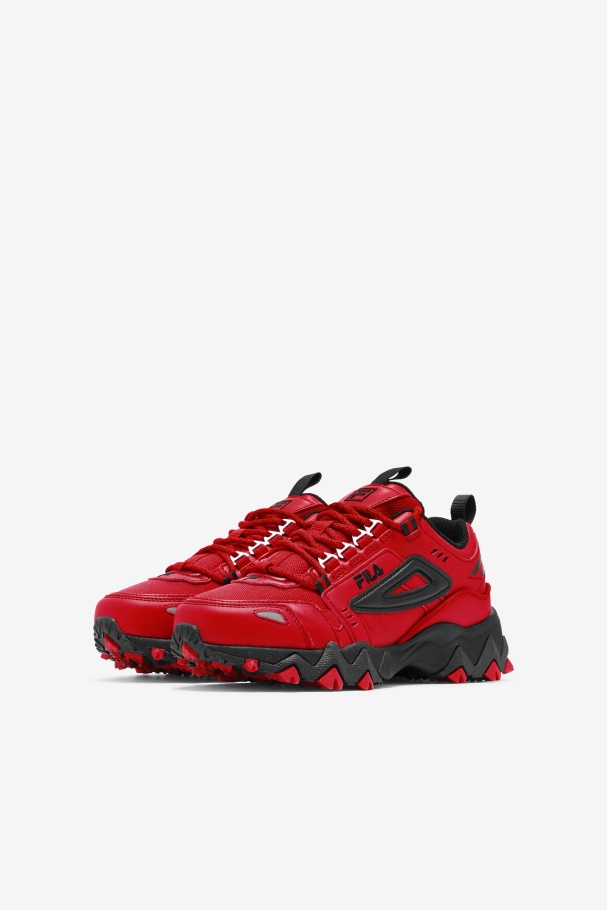 Red/Black Big Kids\' Oakmont Tr Fila UK