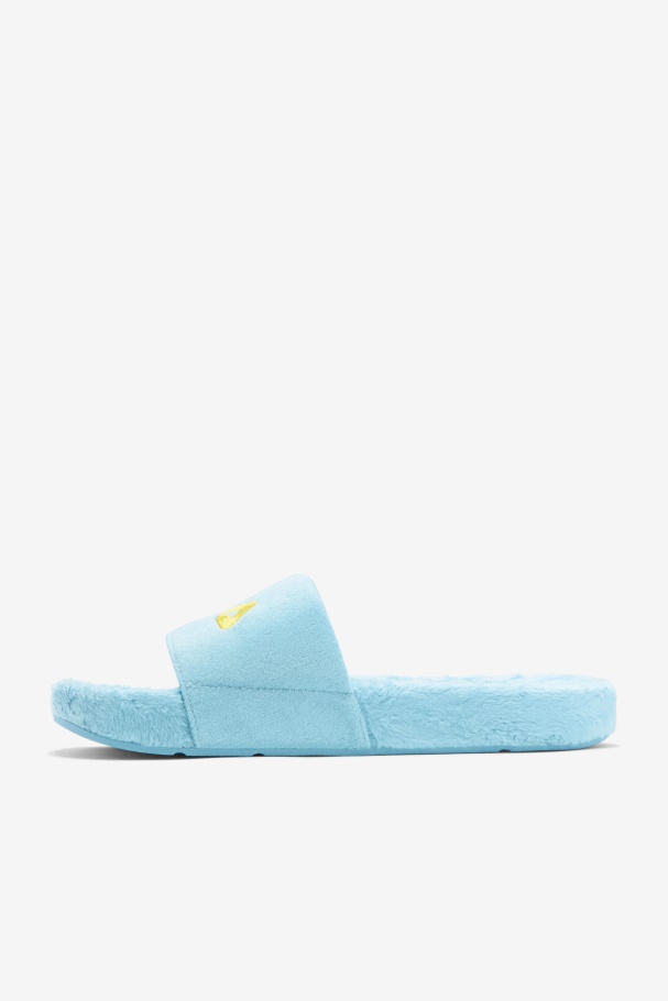 Petit Four/Purple/Yellow Terry Drifter Slide Fila UK