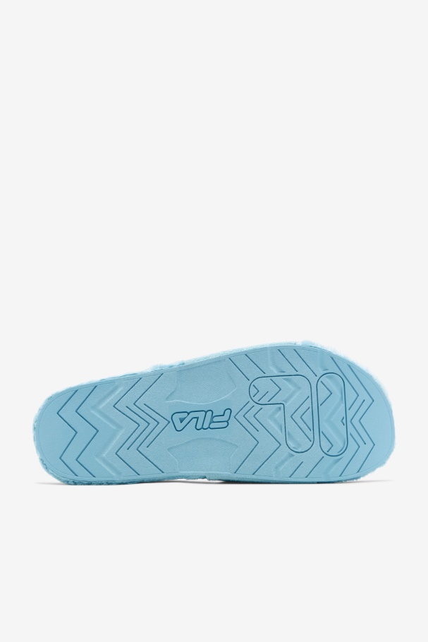 Petit Four/Purple/Yellow Terry Drifter Slide Fila UK