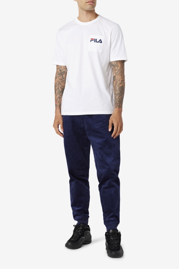 Fila UK Unnat Cord Joggers Peacoat