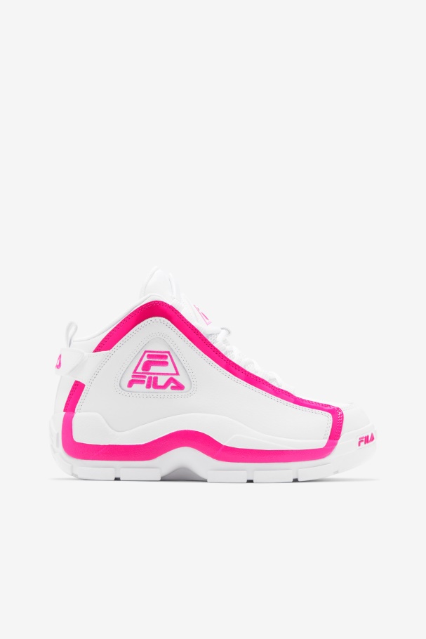 Women's Grant Hill 2 Fila UK White/Pink Glo
