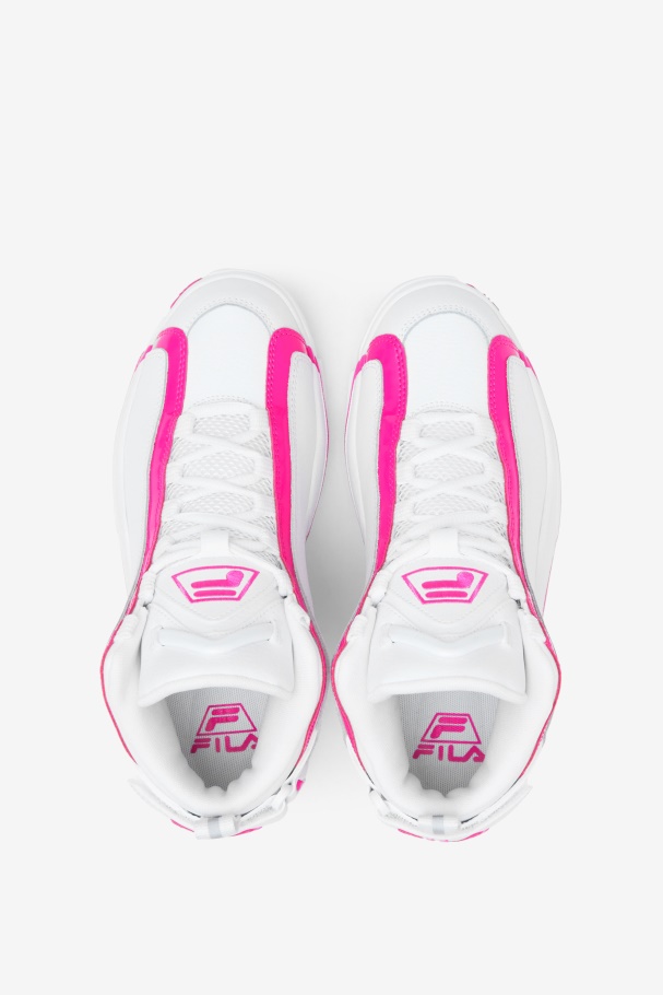 Women\'s Grant Hill 2 Fila UK White/Pink Glo