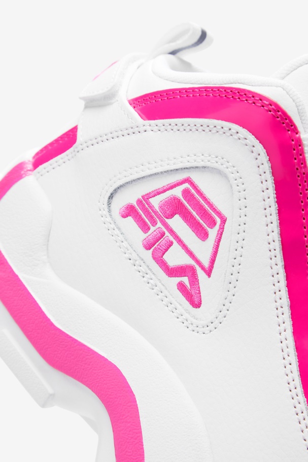 Women\'s Grant Hill 2 Fila UK White/Pink Glo