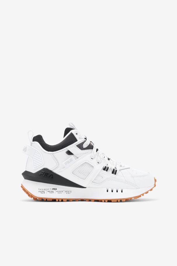 Women's Spectra Fila UK White/Glacier Grey/Black