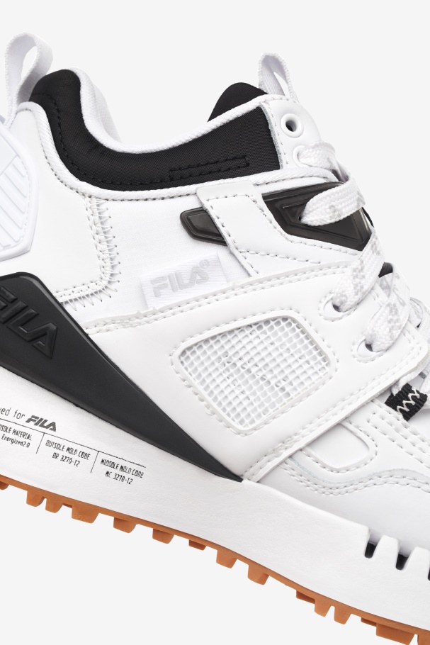 Women\'s Spectra Fila UK White/Glacier Grey/Black