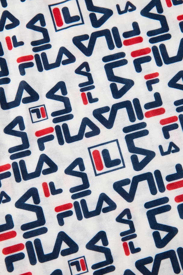 Fila UK White Multi Repeating Logo Gaitor