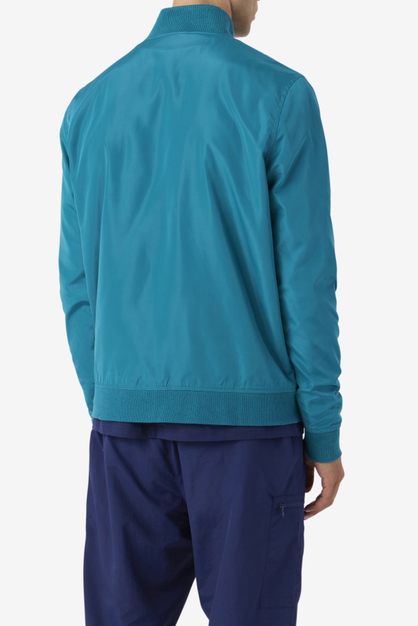 Fila UK Mav Bomber Jacket Deep Lake