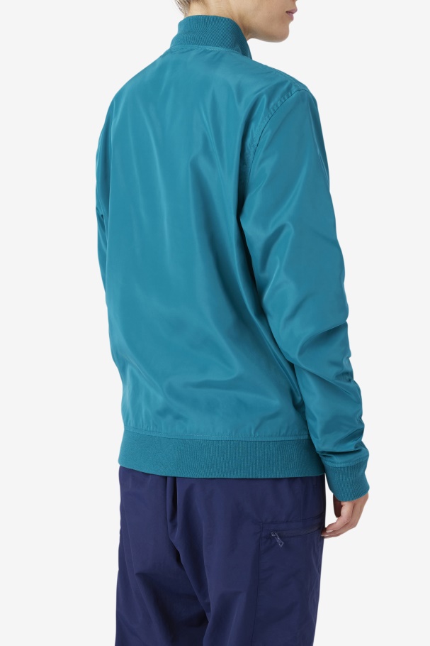 Fila UK Mav Bomber Jacket Deep Lake