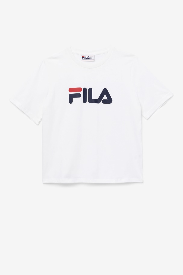 Fila UK White miss eagle tee