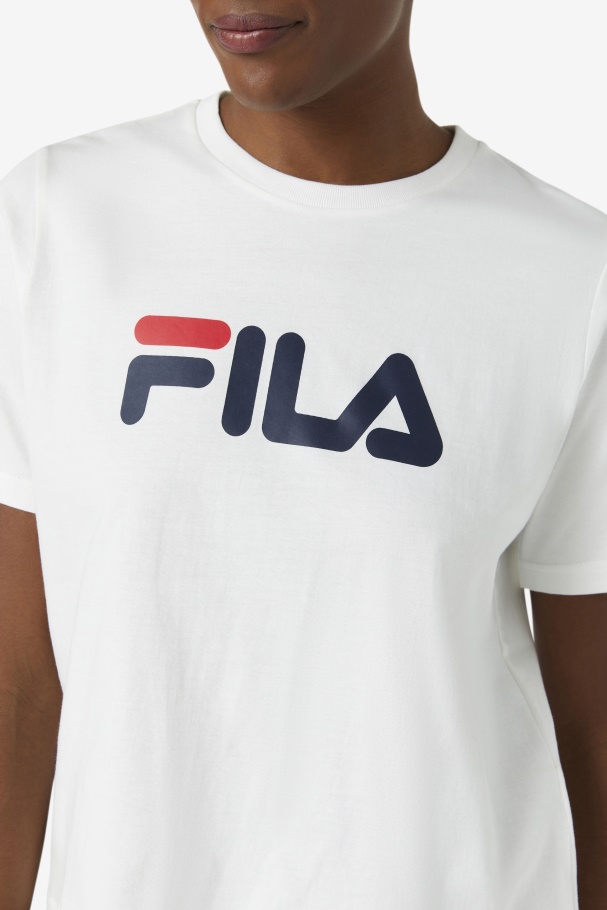 Fila UK White miss eagle tee