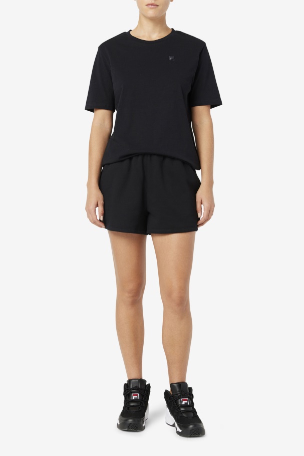 Fila UK Black Doran Tee