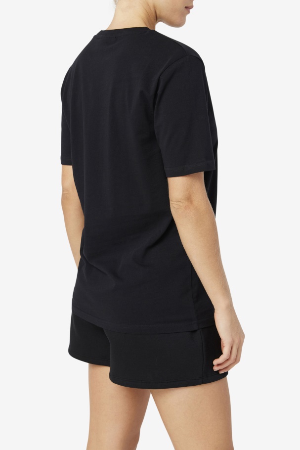 Fila UK Black Doran Tee