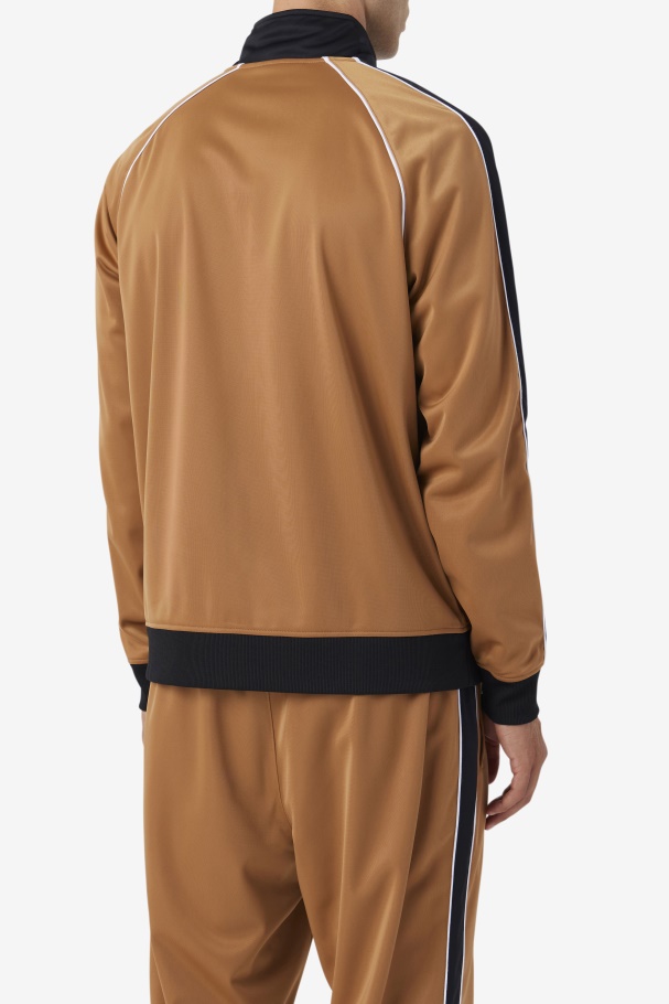 Fila UK Tobacco Brown/Black/White 2Pac Track Jacket