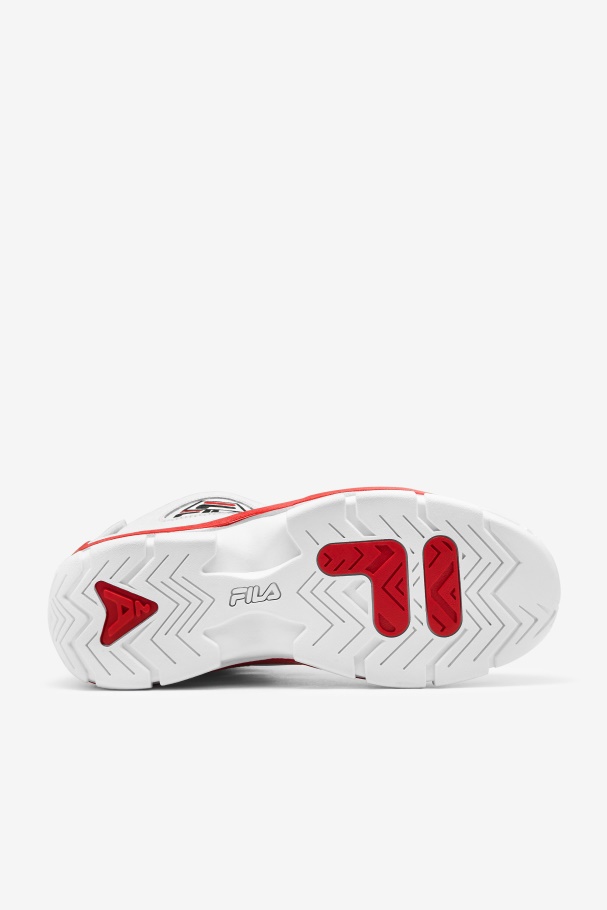Fila UK Men\'s Grant Hill 2 White/Red/Black
