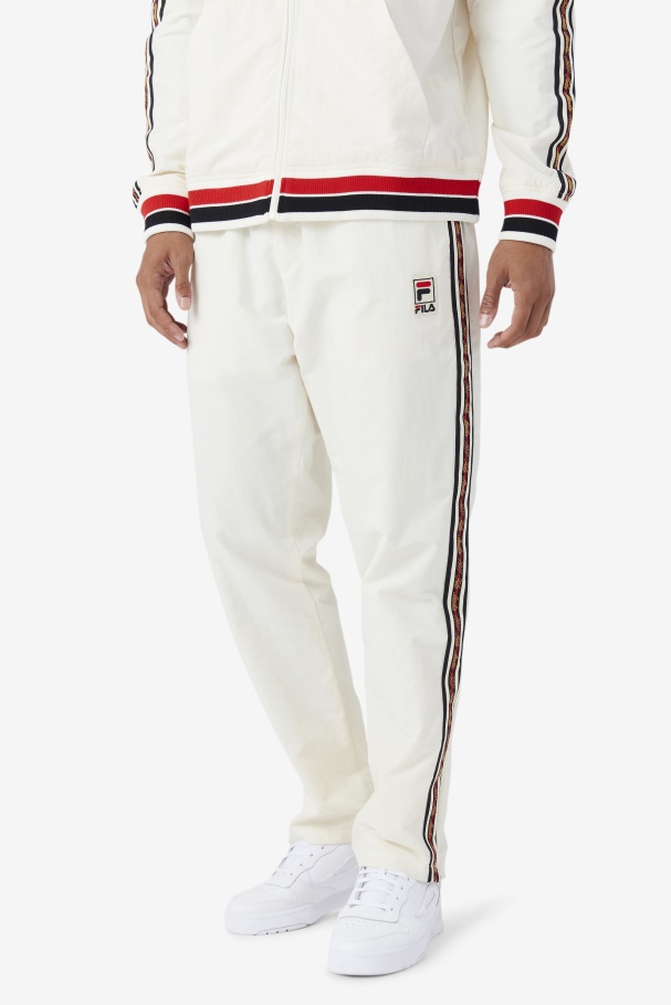 Faras Windpant Gardenia/Black/Red Fila UK