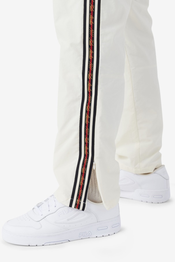 Faras Windpant Gardenia/Black/Red Fila UK