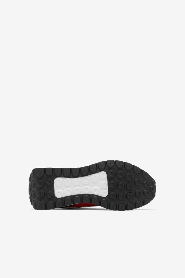 Big Kids\' Renno Black/Red/Gold Fila UK
