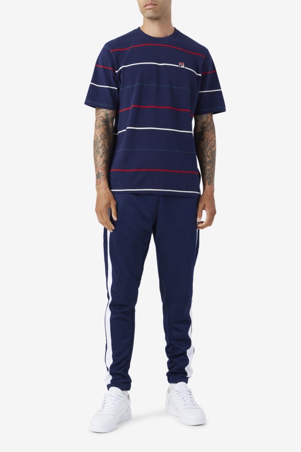 Thiago Crew Fila UK Navy/Teal/Red