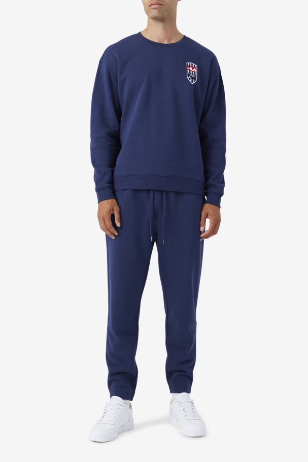 Fila UK Navy 2Pac Patch Jogger