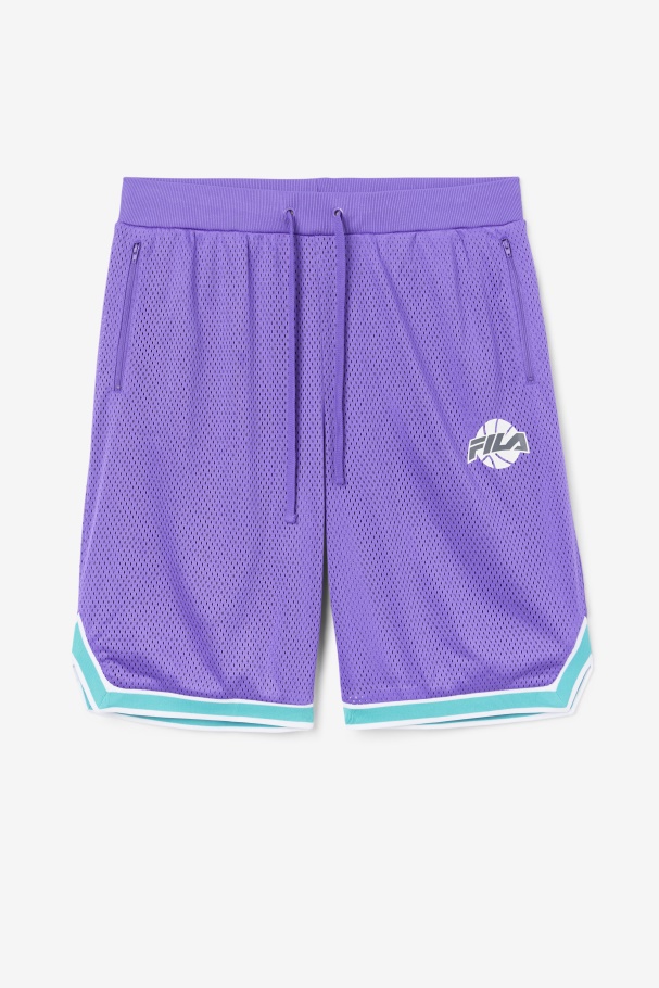 Purple/Ceramic/White/Shadow Ovi Basketball Short Fila UK