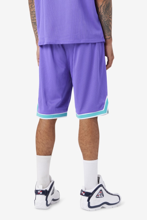 Purple/Ceramic/White/Shadow Ovi Basketball Short Fila UK