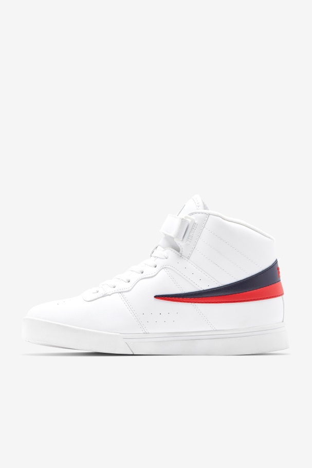 Fila UK Men\'s Vulc 13 White/Navy/Red