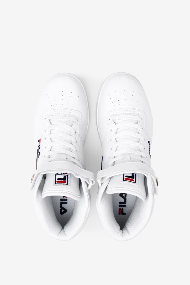 Fila UK Men\'s Vulc 13 White/Navy/Red