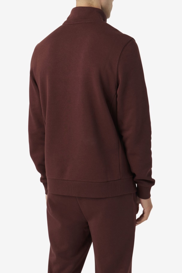 Brown Stone Weston Half Zip Fila UK