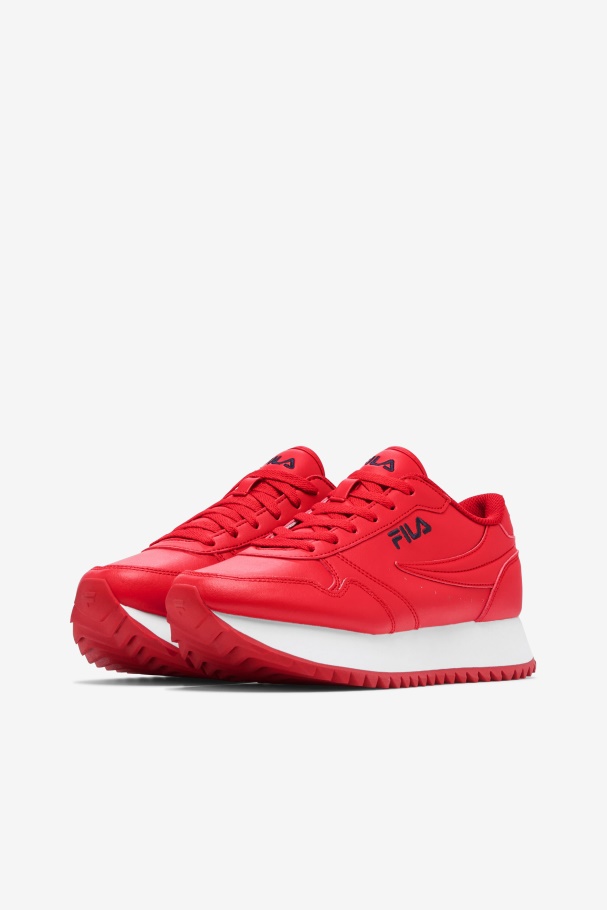 Fila UK Women\'s Orbit Red/White/Navy