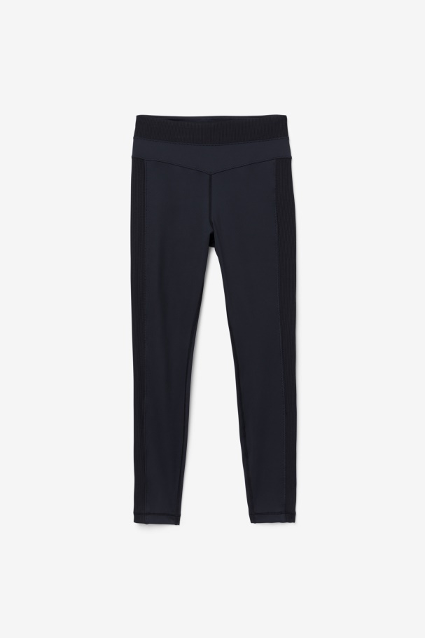 Fila UK Black Forza Texture High Waist Legging
