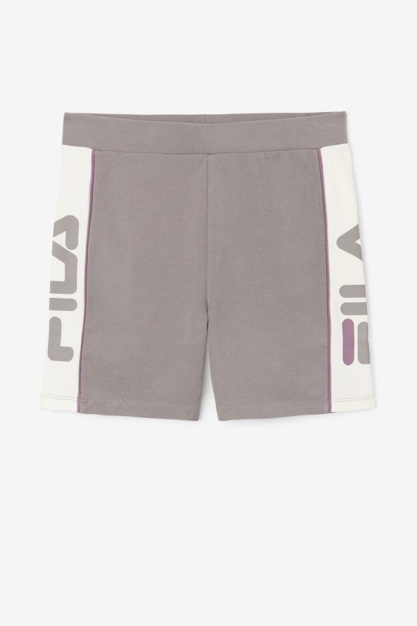 Brushed Nickel Fila UK Davina Bike Short