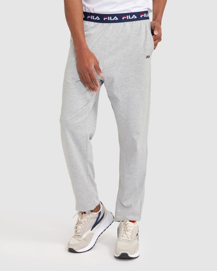 Men's Basic Pants Fila UK Silver Marle