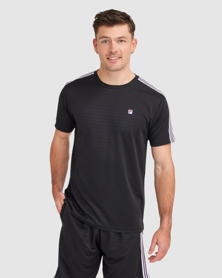 Fila UK Men's Pablo Tee Black