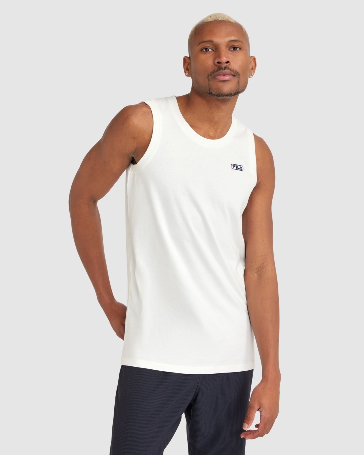 Men's Cian Tank Fila UK White